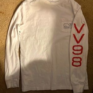 Vineyard Vines  VV98 Long Sleeve Tee Medium (12-14)